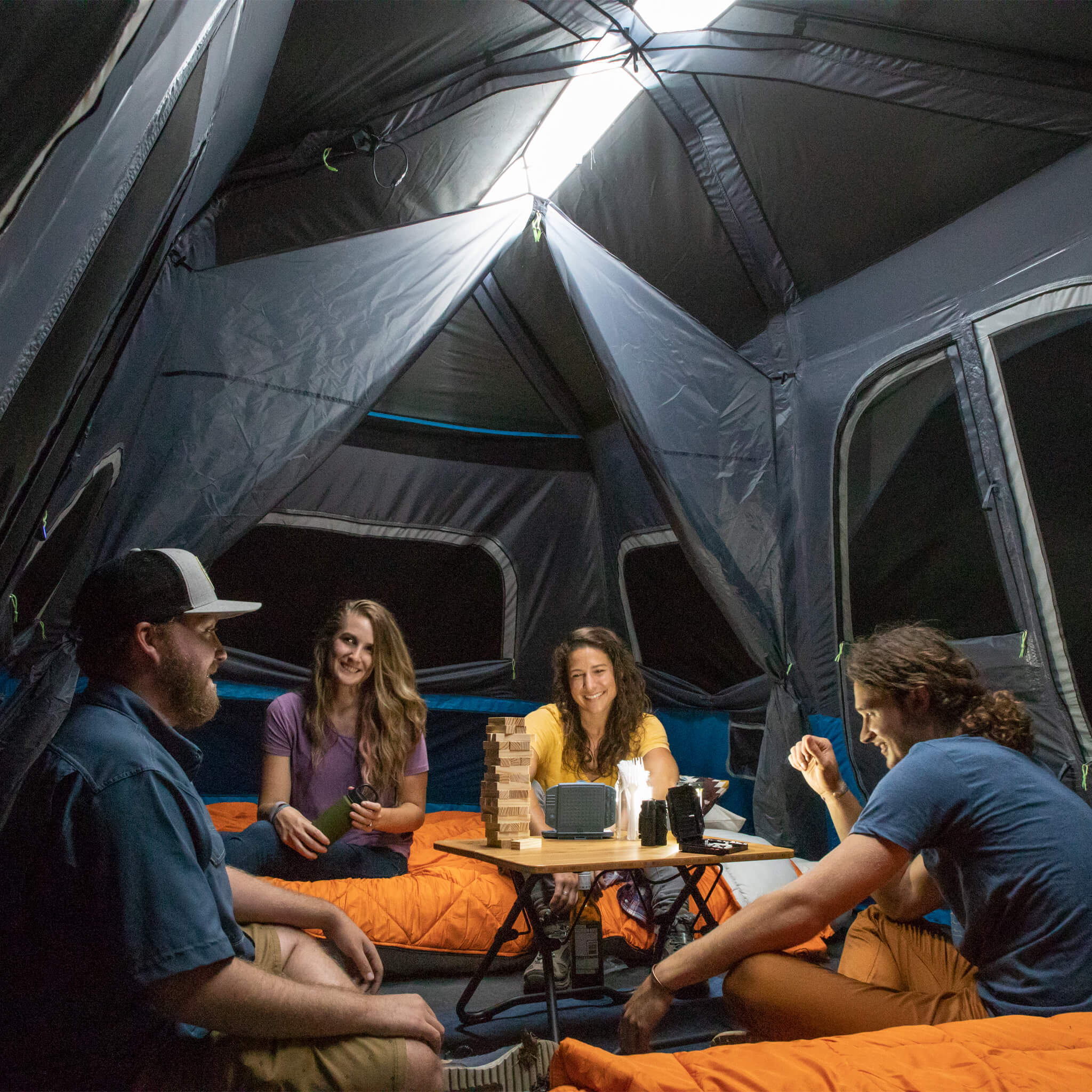 12 Person Lighted Instant Cabin Tent - Image 10