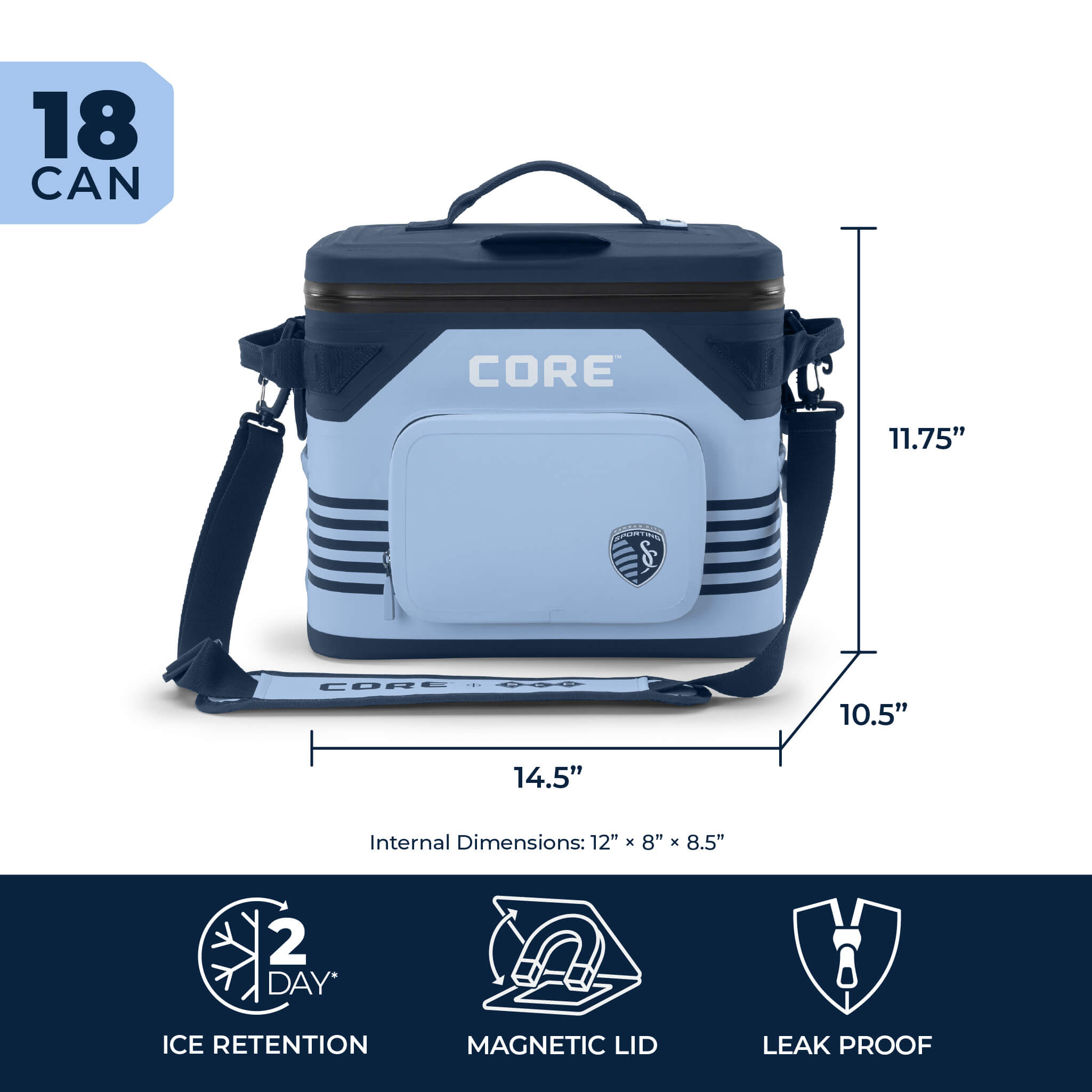 CLIMAKEEP 18 Can Magnetic Soft Cooler - Image 4