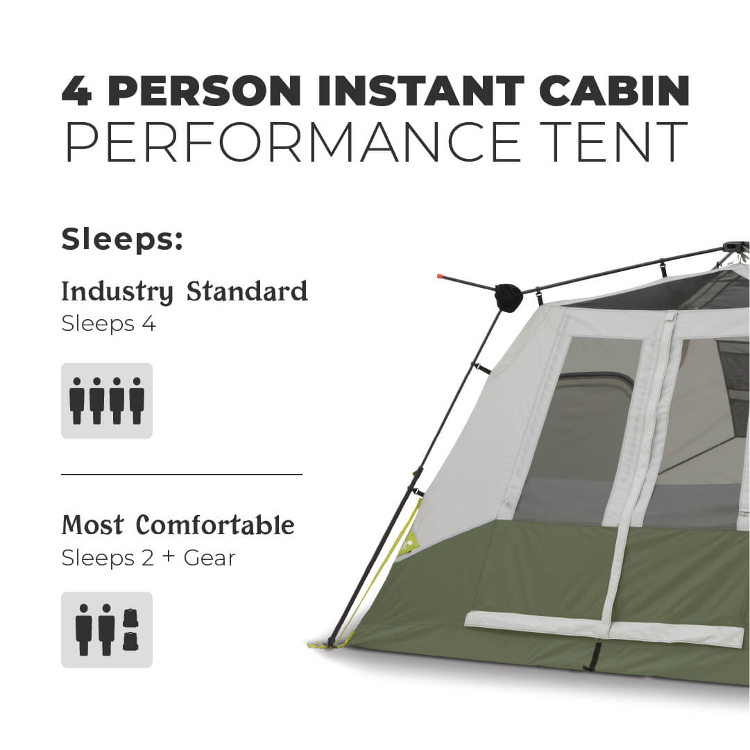 4 Person Instant Cabin Performance Tent - Image 6