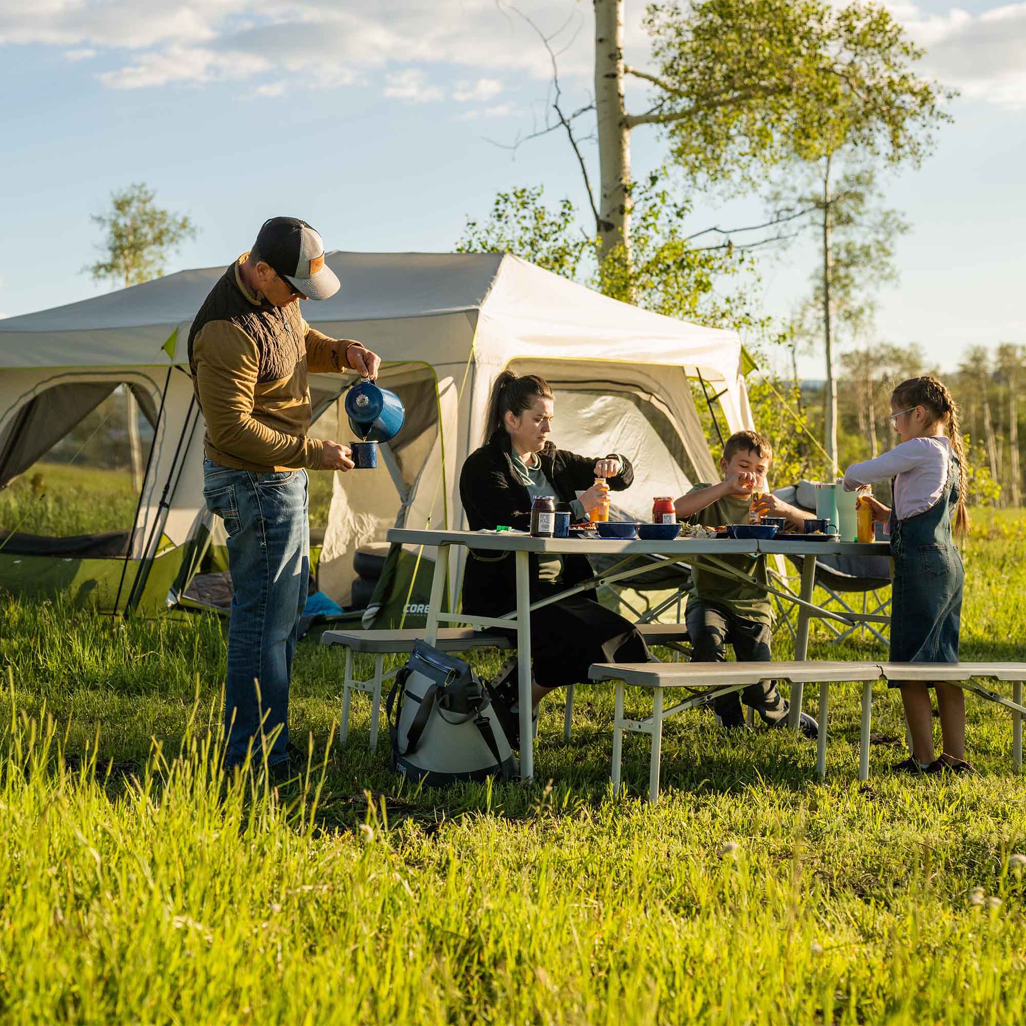 6 Foot Picnic Table 3-in-1 Combo - Image 6