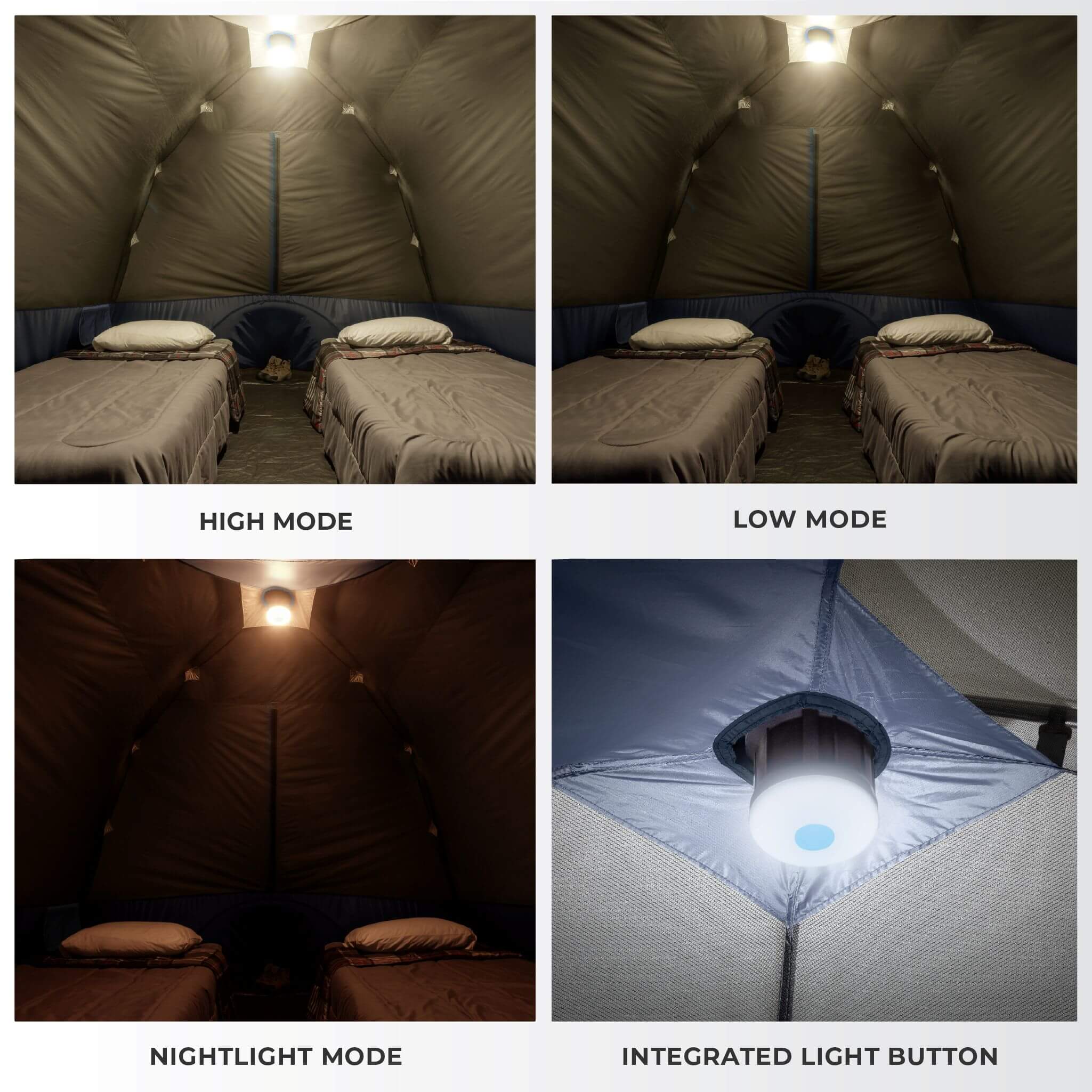 6 Person Lighted Dome Tent - Image 5