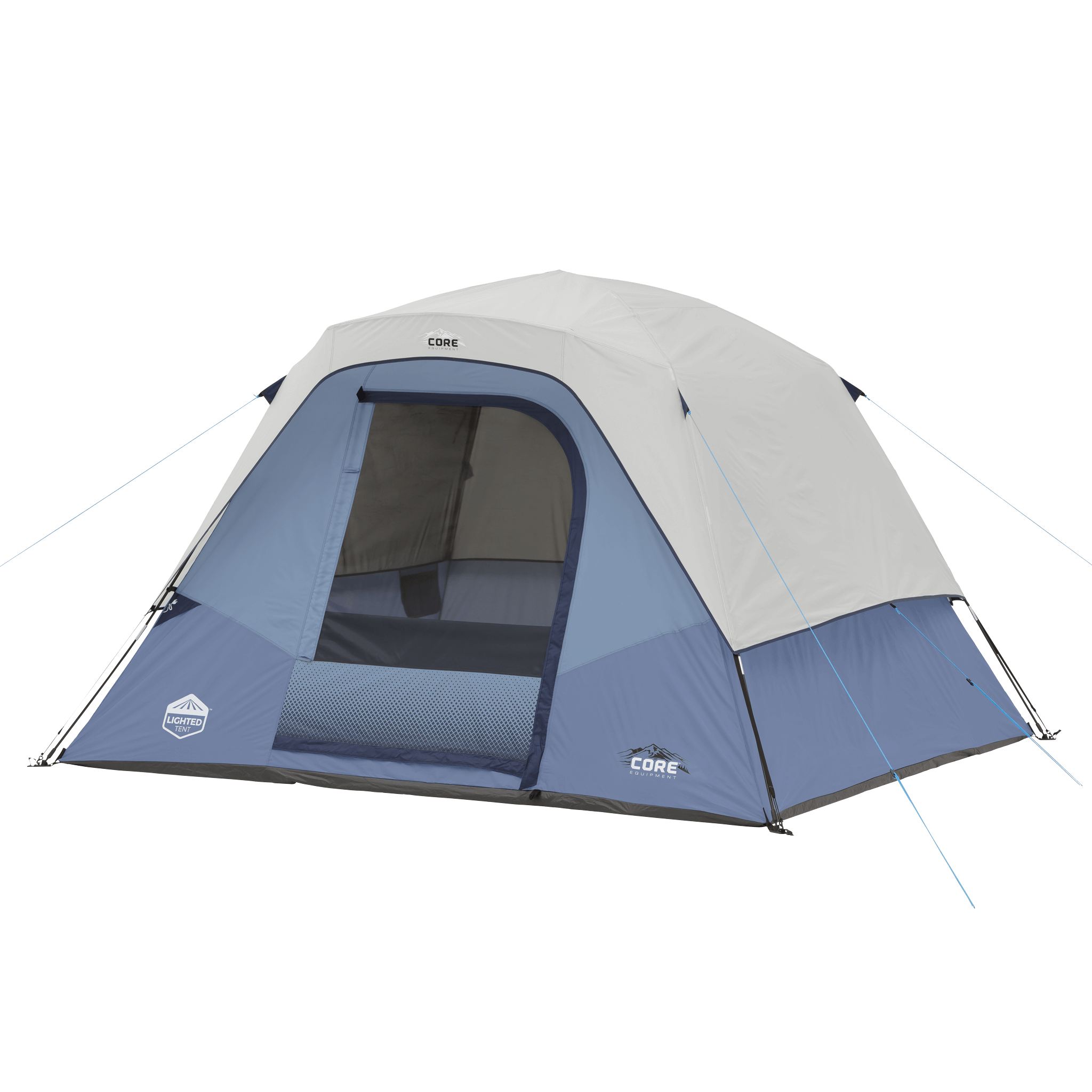 6 Person Lighted Dome Tent