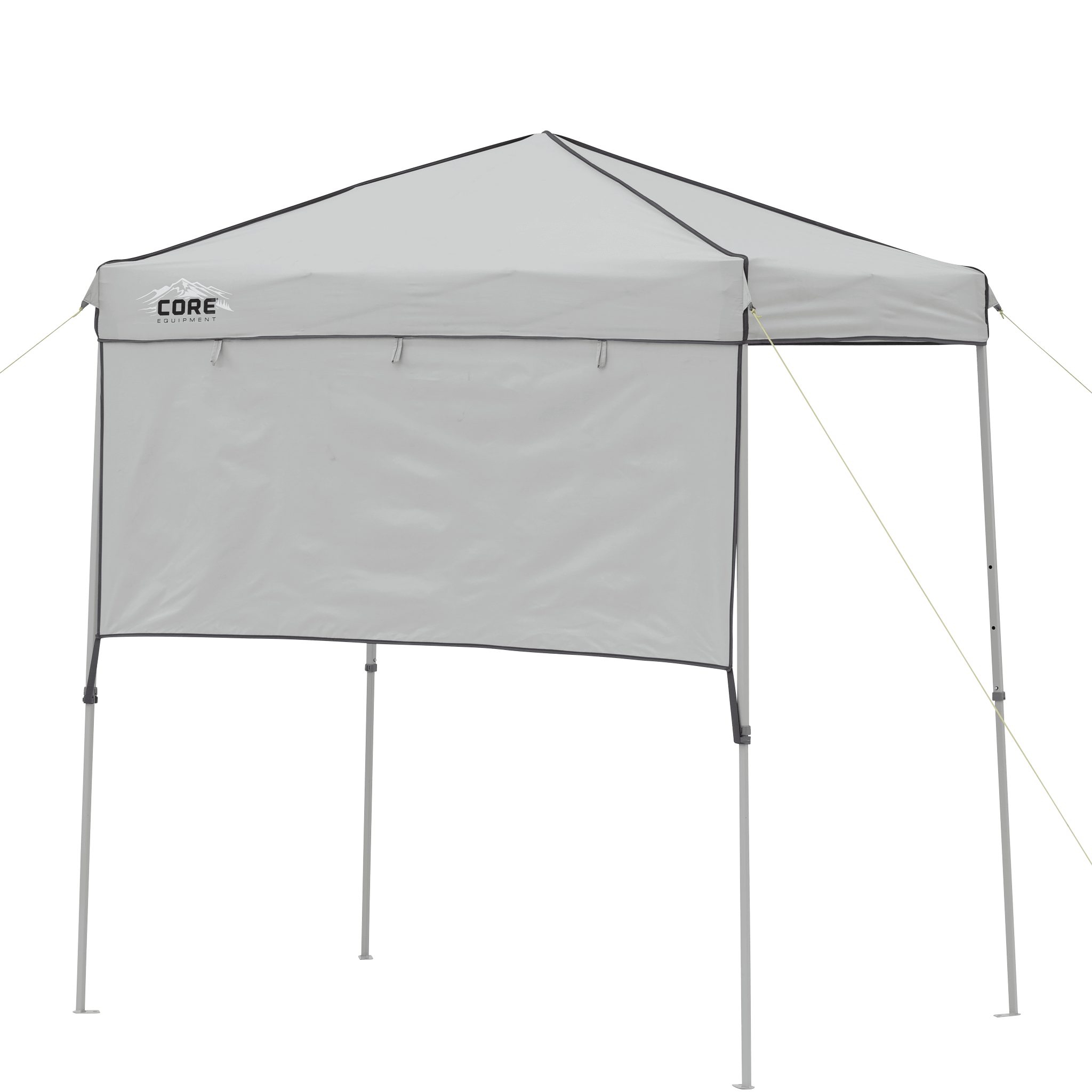 6' x 4' Instant Canopy with Half Sun Wall