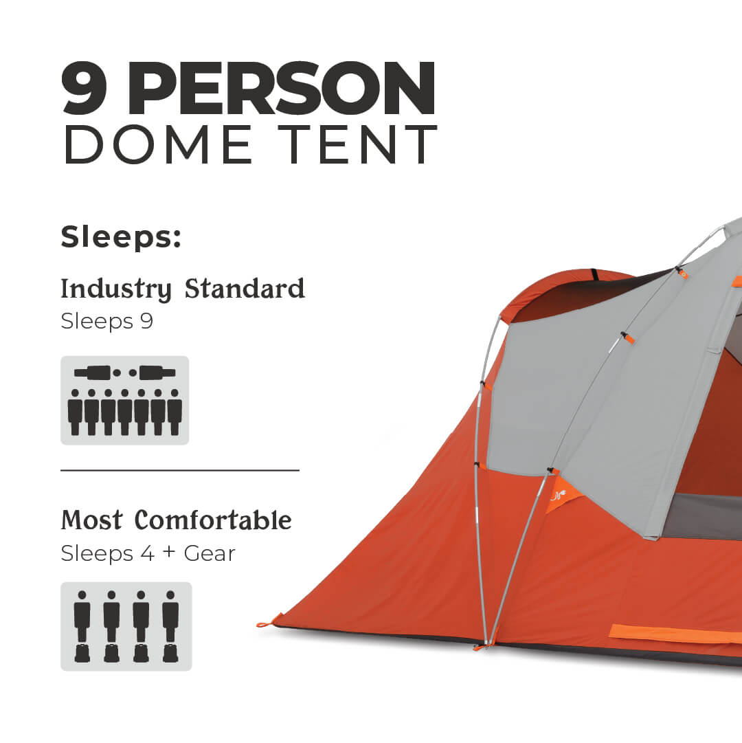 9 Person Extended Dome Plus Tent - Image 5