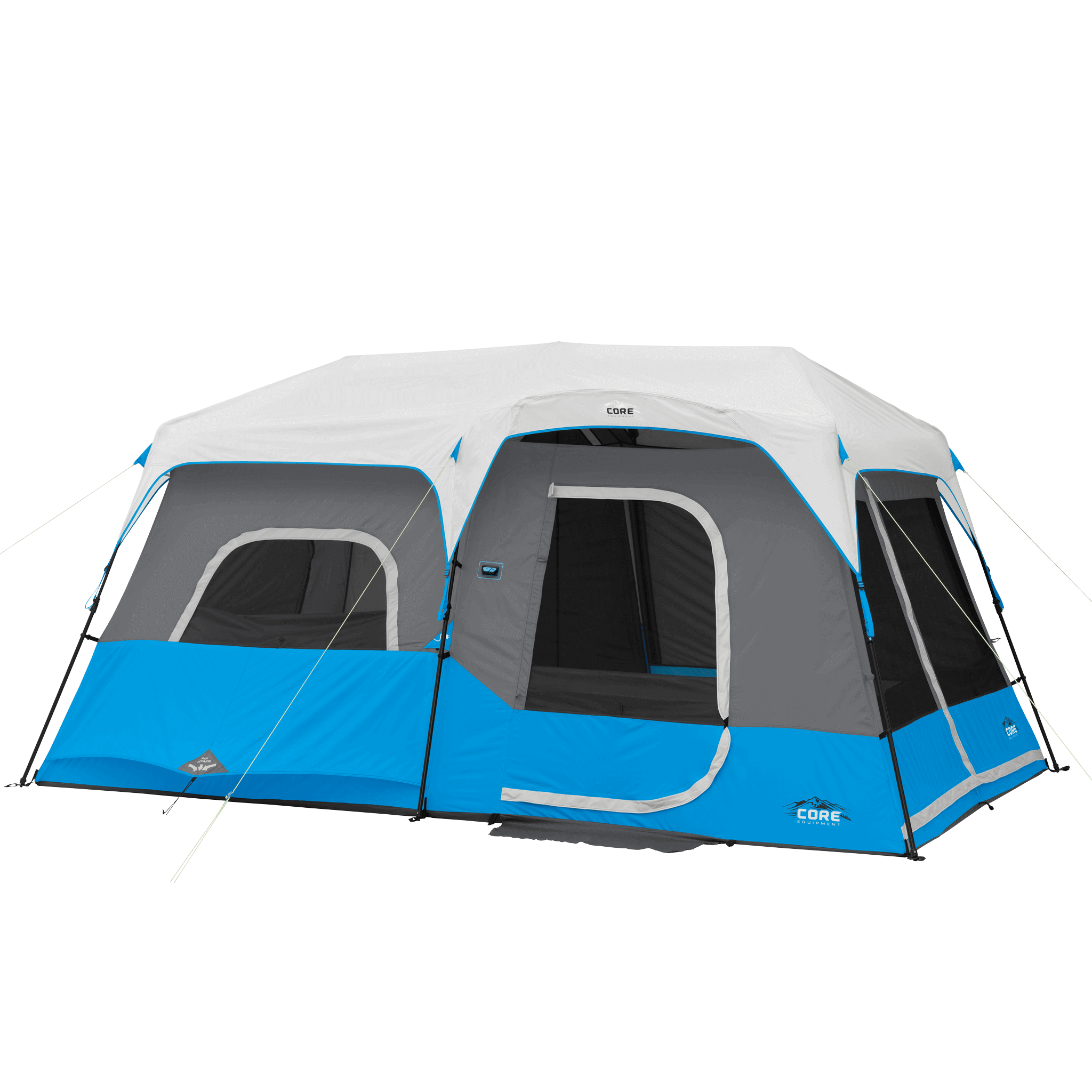 9 Person Lighted Instant Cabin Tent
