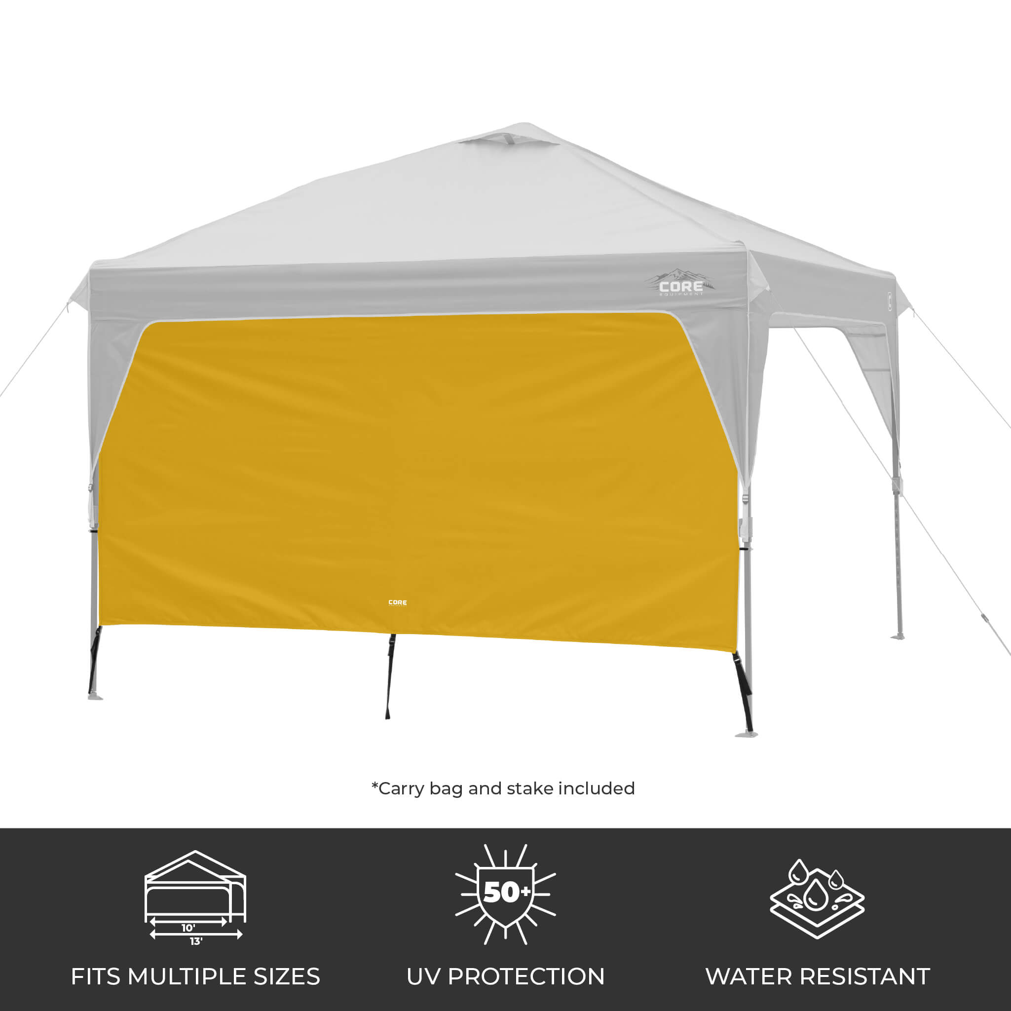 10' x 10' & 13' x 13' Canopy Sun Wall - Image 18