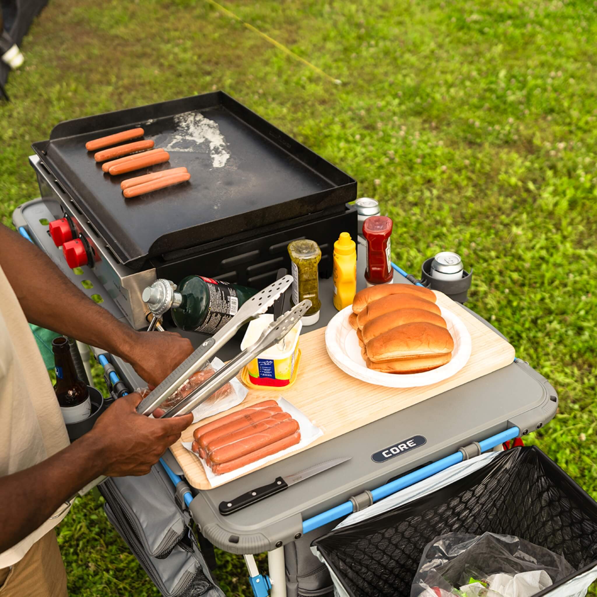 FlexRail Cutting Board - For Use with 4 Foot Table - Image 5