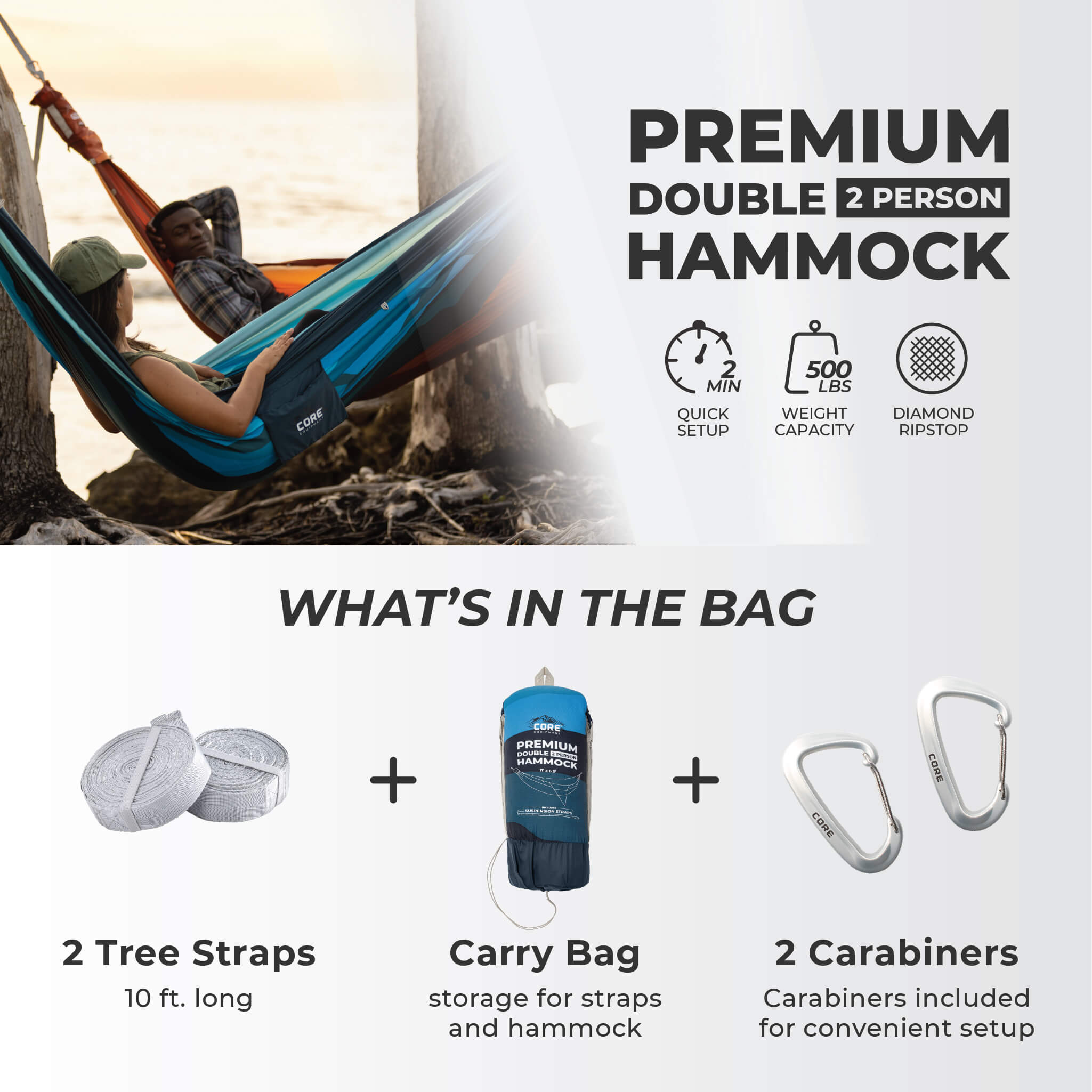 Premium Double Hammock - Image 15