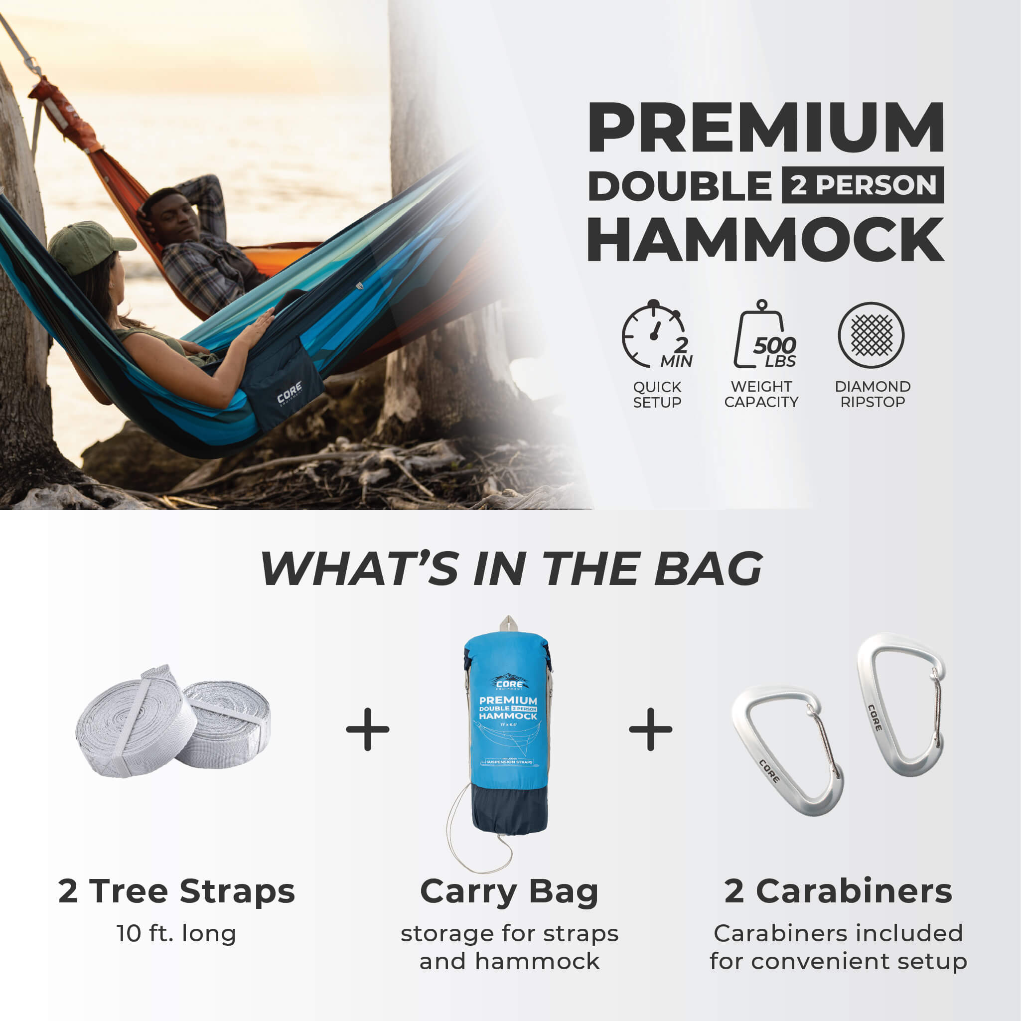 Premium Double Hammock - Image 11