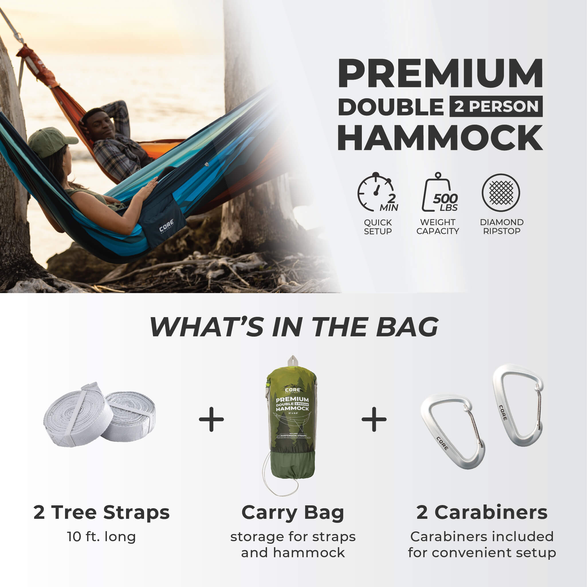 Premium Double Hammock - Image 14