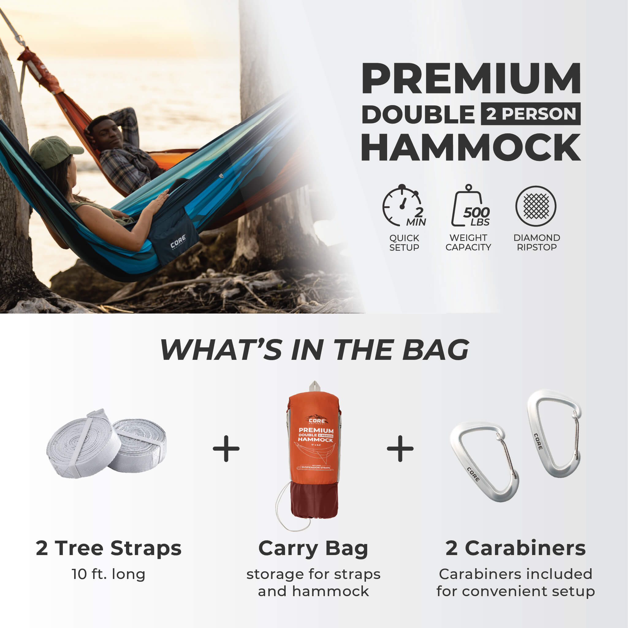 Premium Double Hammock - Image 10