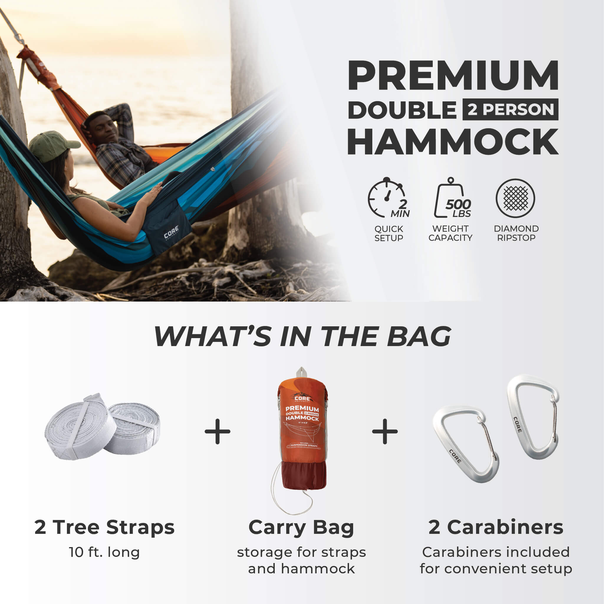 Premium Double Hammock - Image 13
