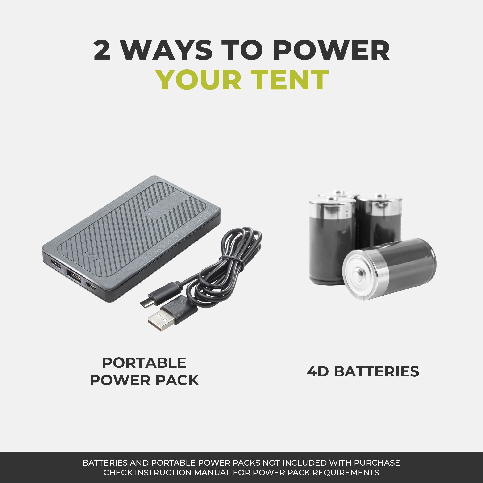 6 Person Lighted Instant Cabin Tent - Image 7