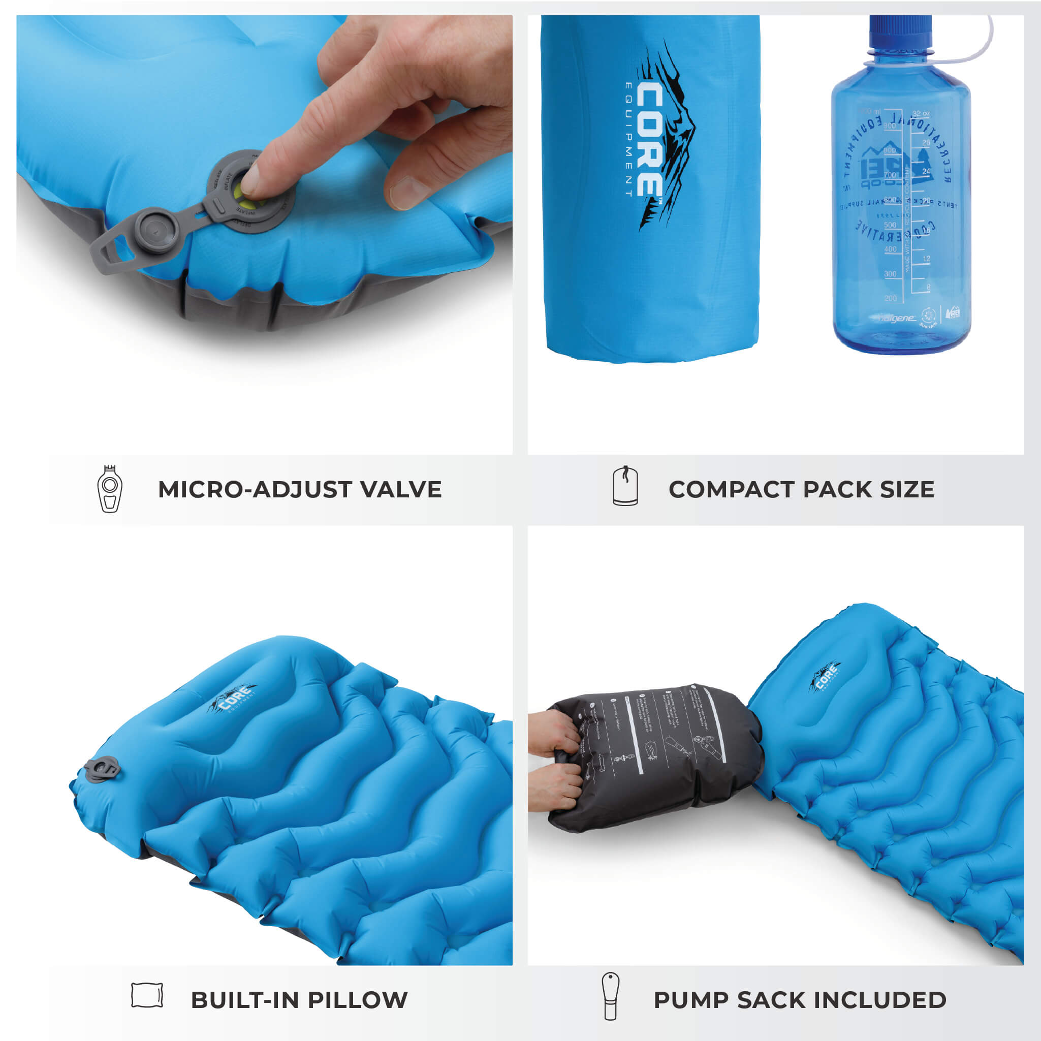 3 Season Insulated Lightweight Sleeping Pad - Image 5